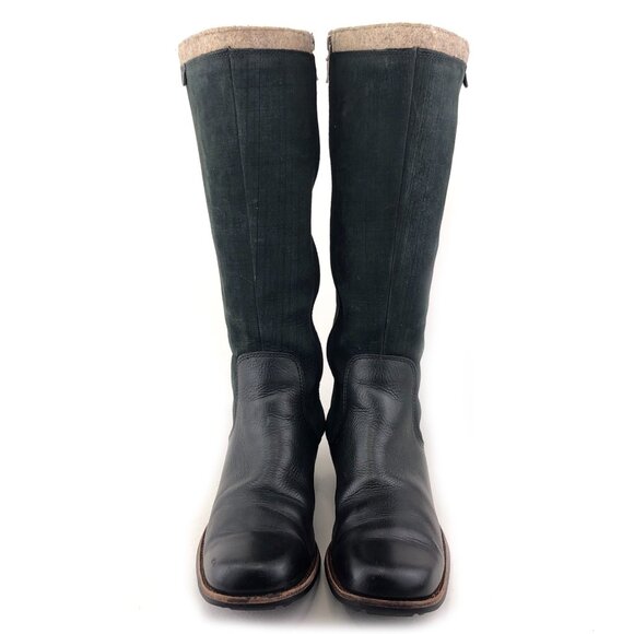 UGG Smithfield Leather Winter Riding Boots 8 - Picture 4 of 16